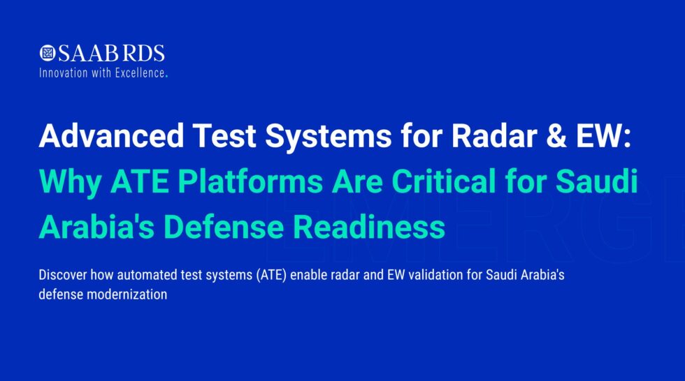 Advanced automated test systems (ATE) platform for radar and electronic warfare validation showing RF environment emulation, data acquisition, and test automation controls