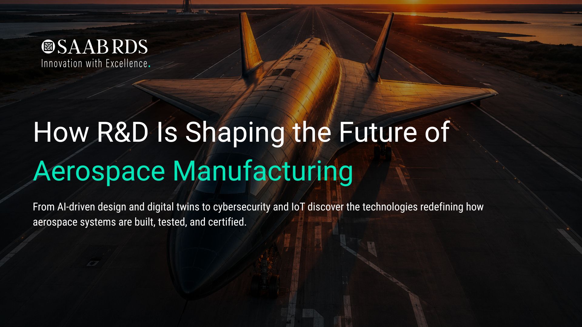 aerospace manufacturing R&D engineer reviewing digital simulation